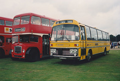 Viscount Bus and Coach exhibits at the ETC Rally, Norwich – 12 Sep 1993 (204-1)