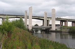 Barton lift bridge