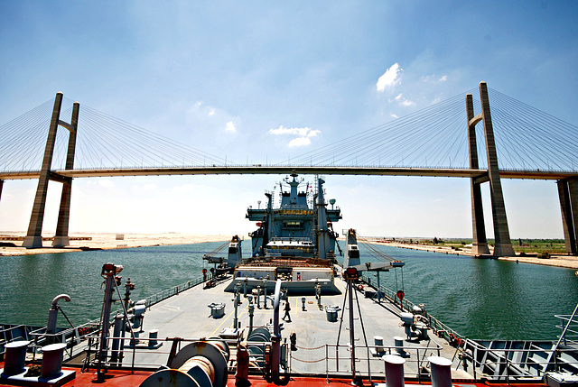 RFA WAVE RULER, Suez Canal
