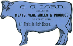 S. C. Lord, Dealer in Meats, Vegetables, and Produce