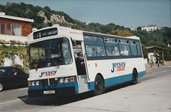 Jersey bus 17 (J 40820) at St. Brelade's Bay - 4 Sep 1999