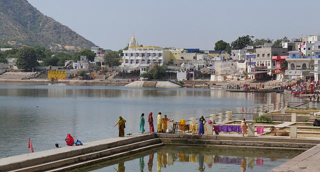 Lac sacré de Pushkar