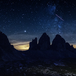 H.A.N.W.E. - with "Tre Cime at Night"