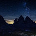 H.A.N.W.E. - with "Tre Cime at Night"