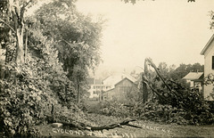 Tornado Damage, South Otselic, New York, June 12, 1911