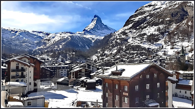 Zermatt : no auto = aria pulita