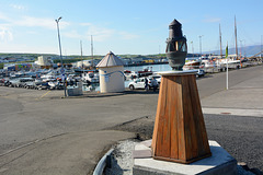 Iceland, Húsavík Port, Movable Navigation Light