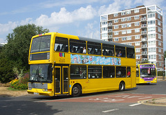 DSCF3492 Yellow Buses (RATP) 426 (HF03 ODR) in Bournemouth - 26 Jul 2018
