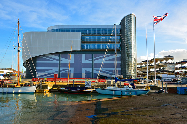 HQ of the British America's Cup Challenge