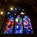 Metz, La cathédrale Saint-Étienne, un vitrail de Marc Chagall