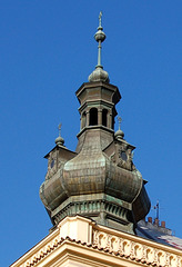 Roof of a Late c19th Commercial Building, Corner of Zlatnicka & Na Poříčí, Prague