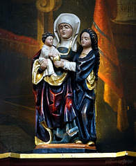 Anna-Maria-Jesus um 1400 in St. Mariä