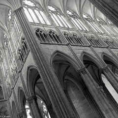 Cathédrale d'Amiens et sa lumière.