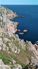 Penberth coast granite