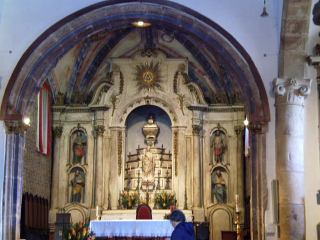 Church altar.