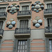 Barcelona, Facade of Casa Bruno Cuadros (the Umbrella House)