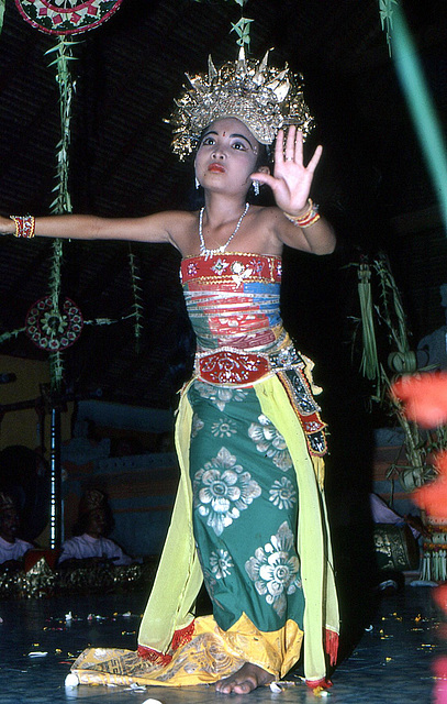 Balinesische Tanzdarbietung