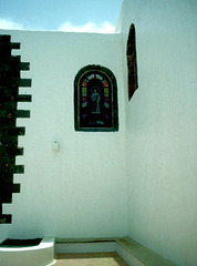 Gebäudedetail in Teguise