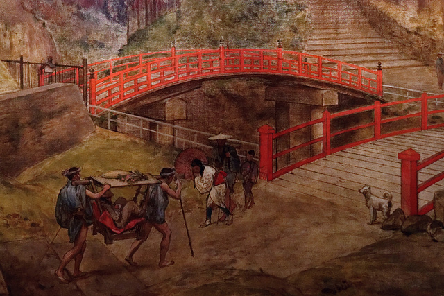 "Pont sacré et pont banal" (détail) (Félix Régamey - 1878)