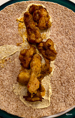Chicken thighs with Cumin, Coriander, Garlic Garam Masala, and Sesame Oil