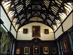 ceiling at Lincoln College hall