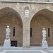 Rhodes, Statues in the Courtyard of the Palace of the Grand Master