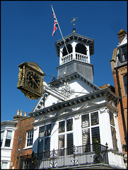 guildhall and clock