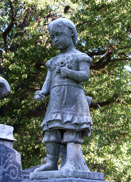 Grave of a Child in Greenwood Cemetery, September 2010