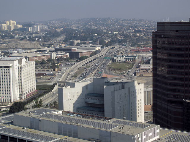 View Of US-101 From Los Angeles City Hall (2827)