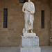 Rhodes, Statue in the Courtyard of the Palace of the Grand Master