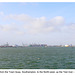 Panorama to the north-west from Town Quay, Southampton 24 1 2024