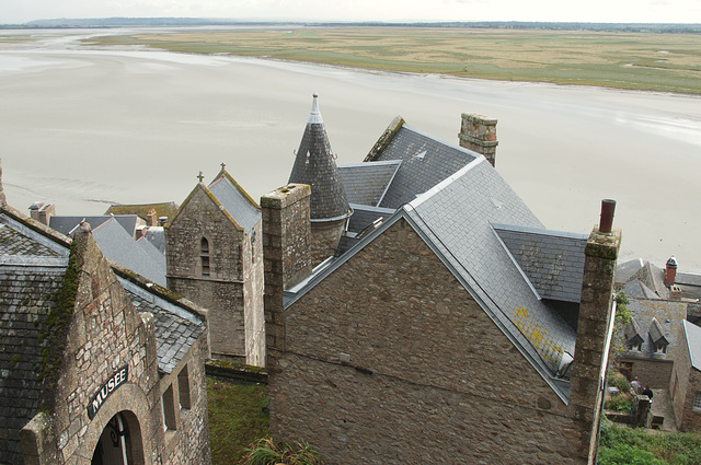 The Rooftops of Mont Saint Michel (vii)