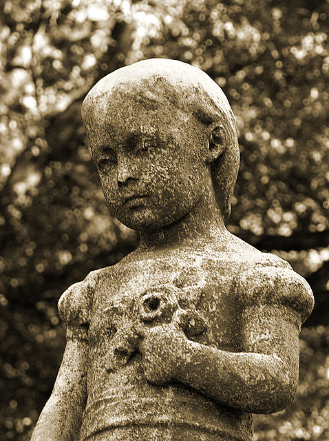 Grave of a Child in Greenwood Cemetery, September 2010