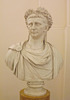 Bust of the Emperor Claudius in the Naples Archaeological Museum, July 2012