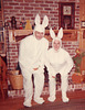 Funny Easter Bunnies at Halloween, 1961