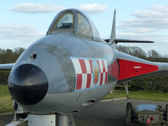 Hunter WN904 at Sywell Aviation Museum (2) - 25 March 2016
