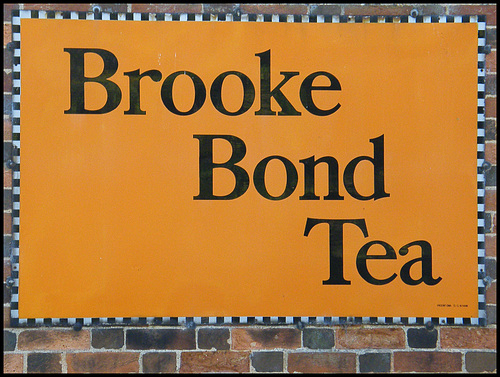 Brooke Bond Tea sign