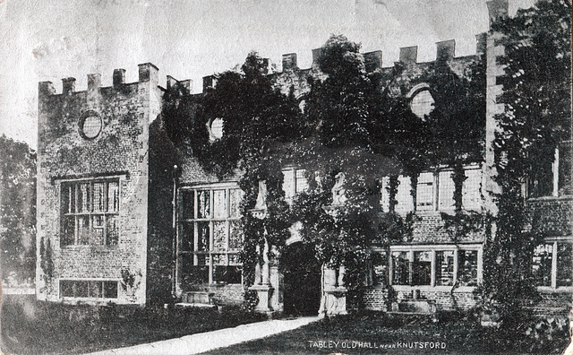 Tabley Old Hall, Cheshire (now a ruin)