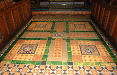 Chancel Floor, St Peter's Church, Glebe Street, Stoke on Trent, Staffordshire