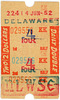 Delaware Horse Racing Ticket, 1952