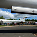 VC10 A40-AB Framed by Concorde G-BBDG