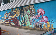 Mural 3- Meerjungfrau