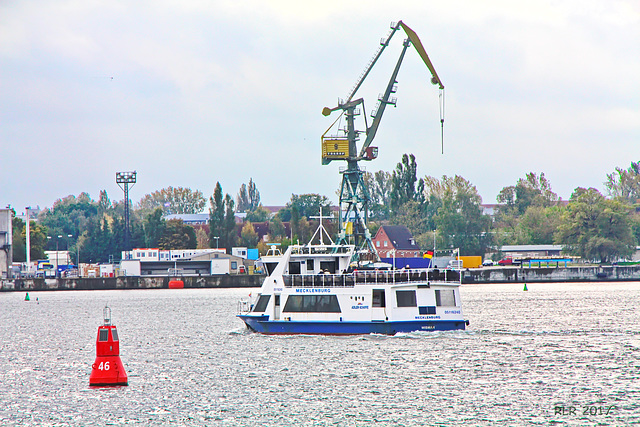 Wismar, Hafeneinfahrt