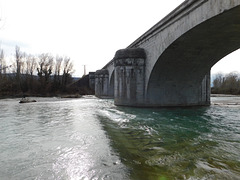 la Drôme et son pont