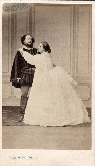 Gustave Roger and Marie-Stéphanie Meillet by Mitkiewicz