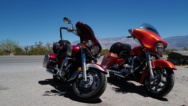 Death Valley, Motorbikes
