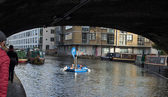 London Regents Canal  floating hot tub (# 0016)