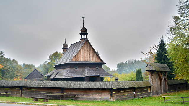 Old wooden church in Chorzow (Königshütte) St. Joseph the Worker