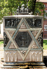 Das Synagogen-Denkmal in Hildesheim