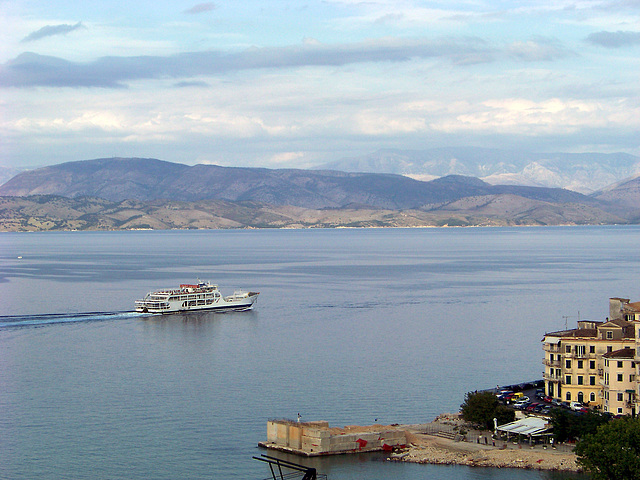 The Harbour at Corfu Town